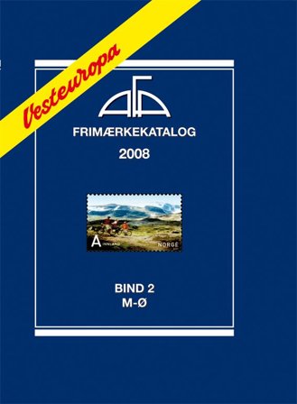 AFA - Vesteuropa 2008 - Bind II (M-Ø) - Frimærkekatalog