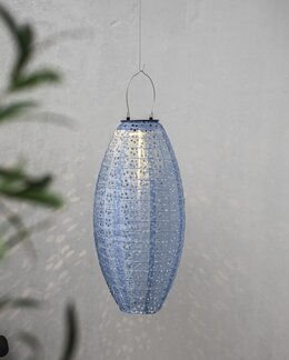 Solcelledekoration Festa LED 40 cm Blå