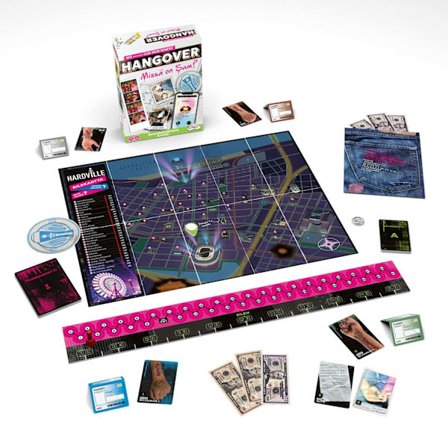 Baksmälla-partyspel, berättelsedrivet, 1–4 spelare, 90 min