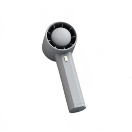 IC USB genopladelig bladfri turbo mini-ventilator Bærbar skrivebordsventilator (isgrøn)