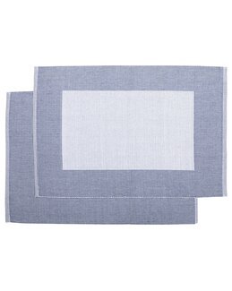 Bordbrikke Poppy 2-pk Gråblå