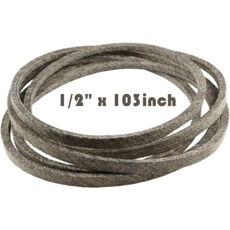 John Deere GX20072 GY20570 Klipperdekk Drivreim 1/2 "