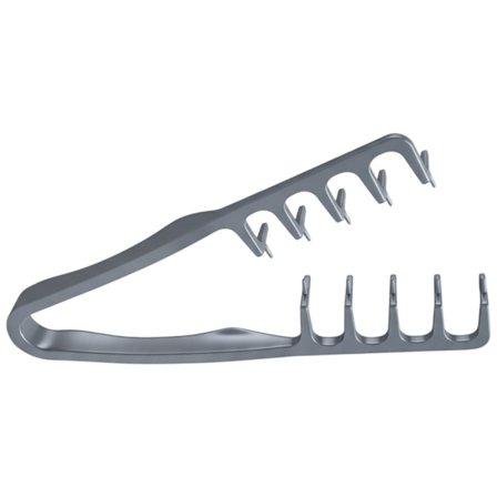 ABS Volumgivende Hårkam For Rotløft Og Skjul Av Skill, Bærbart Stylingverktøy Uten Varmeskade For De Fleste Hårtyper