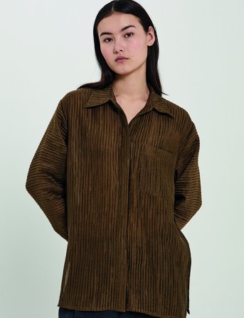 NORR Room Shirt - Khaki green - 36