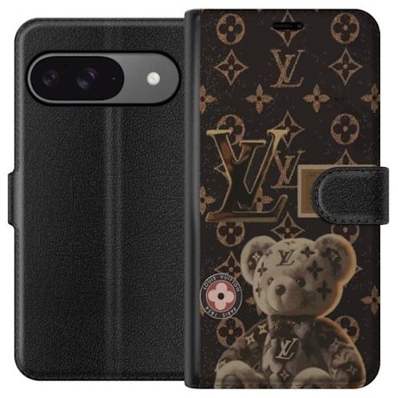 Kompatibel Tegnebogsetui til Google Pixel 9 ACDC elektrisk guitar hård rock rockmusik klassisk Gibson design