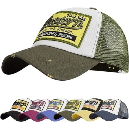 Baseball-lippis, verkkolippikset, unisex, kirjailtu kirjainpaikka, rento lippikset, hip hop -aurinkolippikset