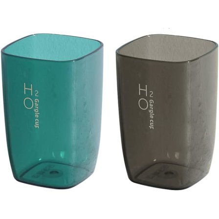 Tandbørstekrus, Badeværelse Ikke-Inverteret Krus, Plast Tandbørsteholder, Tandkrus