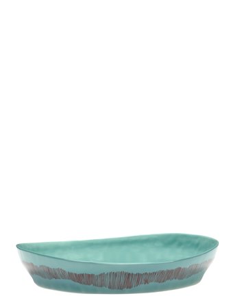Serax Serving Bowl S Azure Stripes Red Feast - Blue - S