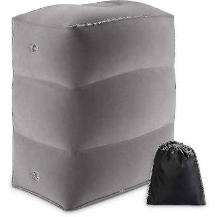 Puhallettava matkatyyny, yhteensopiva Benfotstöd-taaperoiden kanssa, säädettävä tyyny