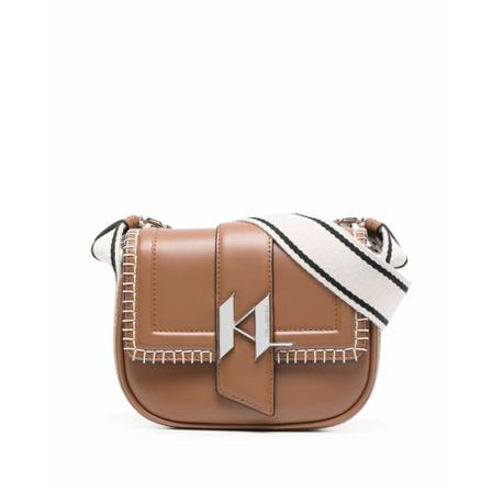 Karl Lagerfeld, Crossbody BAG Brązowy, Kobieta, Rozmiar: ONE Size