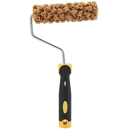 Malerulle tekstur mønster malerrulle børste med håndtak for veggmaling