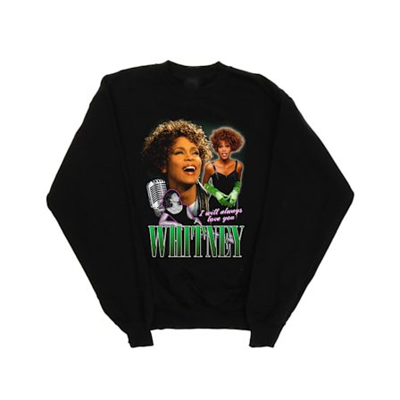 Whitney Houston Mens I Will Always Love You Homage Sweatshirt 4