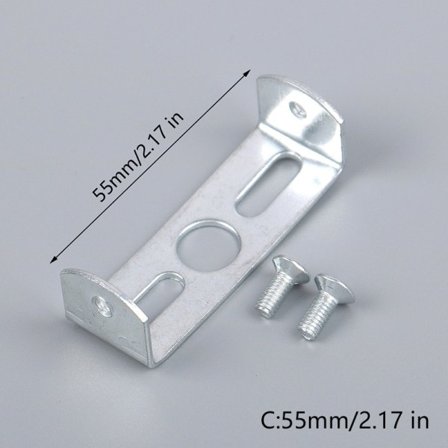 Fäste Takplatta montering med fasta skruvar Taklampa CC