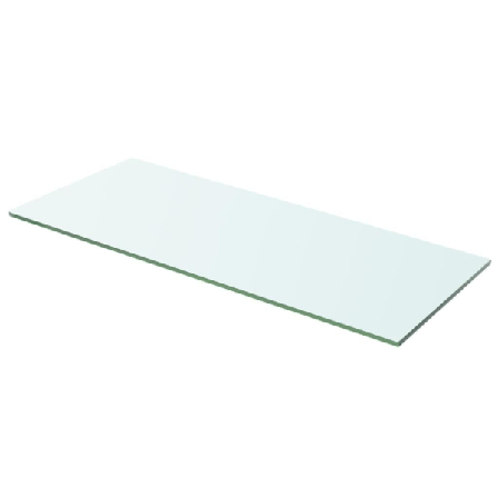 Vidaxl Hyllplan 2 St Glas Genomskinlig 60x20 Cm Transparent