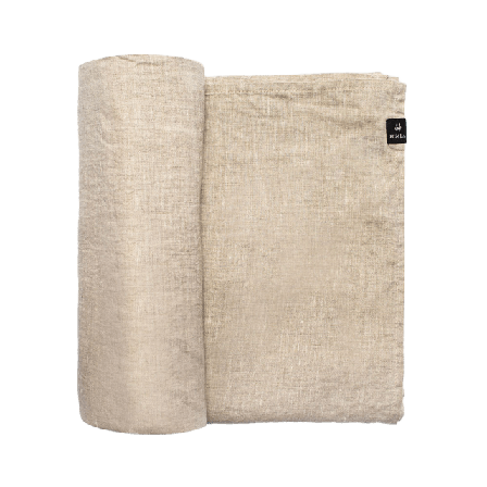 Himla Sunshine Duk oatmeal 145x250 Bordstextil Beige