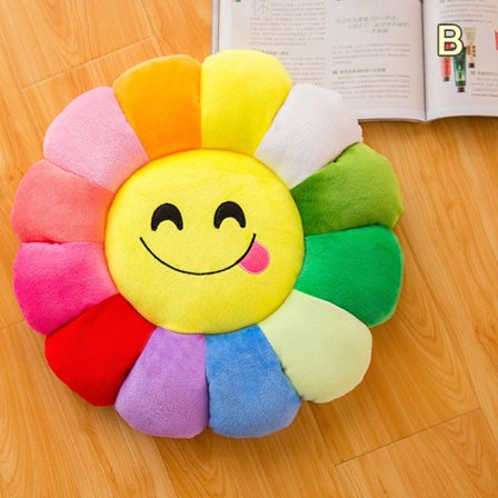 Sunflower Pehmo Tyyny Täytetyt Kukka Tyyny Pehmeä Matto Sohva Ho