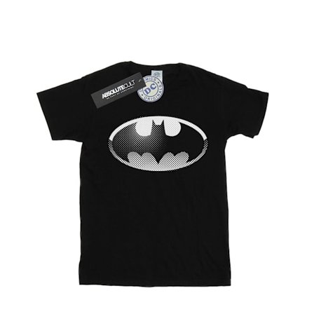 DC Comics Boys Batman Spot Logo T-shirt 12-13 år Svart