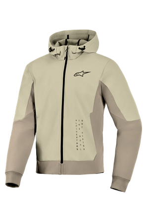 Sweat à Capuche Technique Alpinestars Radium Polaire Mastic Aluminium 4XL