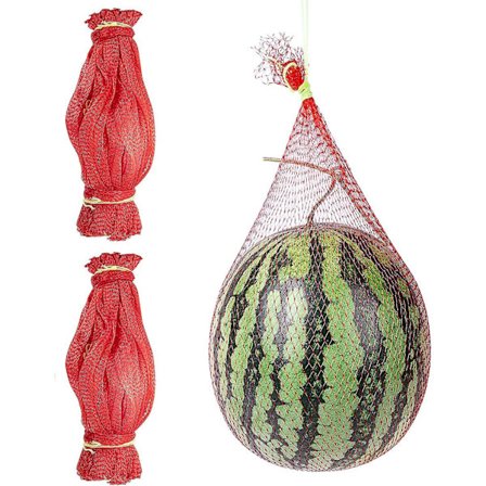 Watermelon Nets - 50 Pack Hanging Watermelon Nets Bags Melon Hammocks Cradles For Watermelon, Honeydew Melon, Cucumbers35cm Ruikalucky