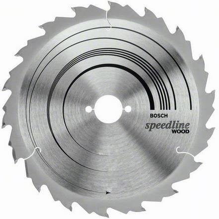 Bosch 2608640789 Speedline Wood Sågklinga 18T, Såga