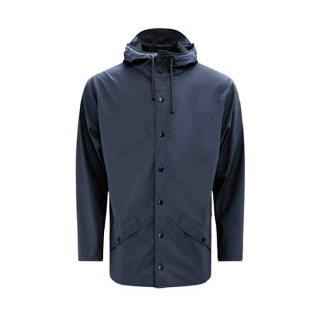 Rains, Light Jackets Blauw, Heren, Maat:XS