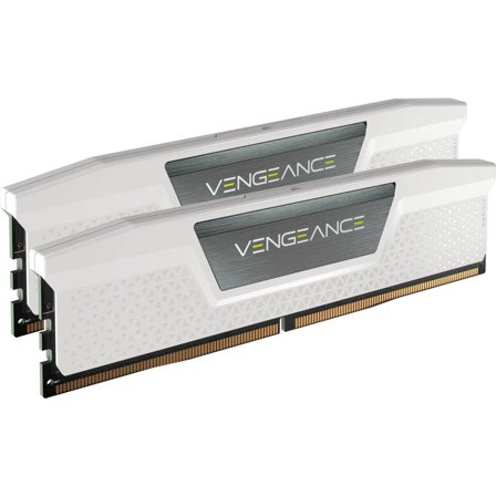 Corsair DDR5 5600MHz 32GB (2x16GB) DIMM Unbuffered XMP 3.0 VENGEANCE RGB DDR5 White Heatspreader RGB