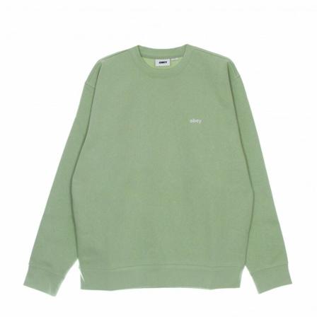 Obey crewneck sweatshirt tab crew specialty fleece Grøn, Herre Sweatshirts, Størrelse: M