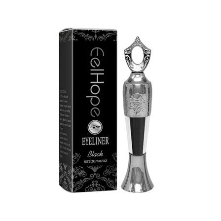 Sheida Kohl Eyeliner Naturlig Svart Eyeliner Naturlig Farge Håndlaget Langvarig Øyenbrynspenn Svart