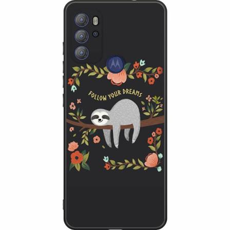 Motorola Moto G60s Svart Skal Sloth Of Wisdom