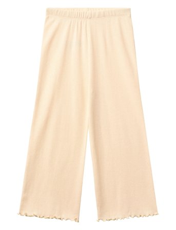 Copenhagen Colors Modal Rib Wide Pants - Pink - 152