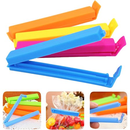 30 stk. Snacks Plastikpose Clips Klemmepose Lukning Pose Klemme