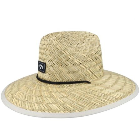 Billabong - Beige straw Hatt - Tides Print Oatmeal Straw Hat @ Hatstore