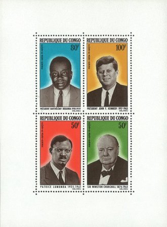 Congo 1965 - MICHEL Blok 2 F - Miniark - Postfrisk
