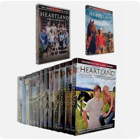 Heartland: De komplette sæsoner 1-17 (DVD, 76-Disc Box Set) engelsk version
