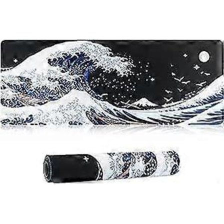 Pelihiirimatto, erittäin suuri, tietokoneen näppäimistön hiirimatto, työpöydän alusta, pehmeä sileä pinta ja liukumaton kumipohja, pehmeä kangas 