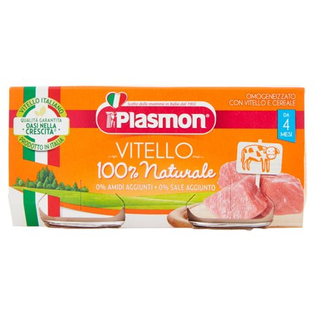 Plasmon Omogeneizzato Vitello 2x80g
