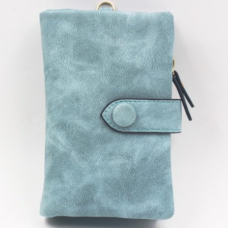 Frostad Pung Tri-Fold Multi-Kortholder - Lyseblå