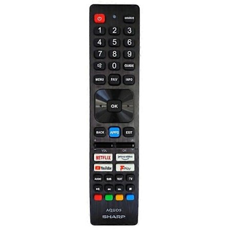 Ny Original SHW/RMC/0140N Fjernbetjening Til Sharp Aquos TV 42EE4E 50EN2EA
