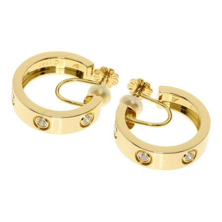 Cartier Vintage, Pre-owned Earrings Geel, Dames, Maat:ONE Size