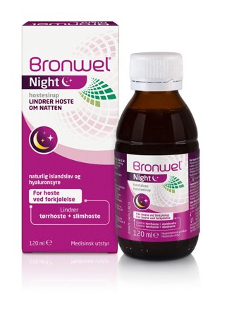 Bronwel Night hostesirup 120 ml