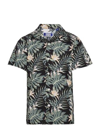 Jjcoastal Resort Floral Shirt Ss Jr Patterned Jack & J S