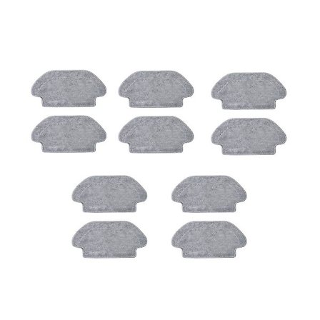 10 st Roboter Dammsugare Moppduk Rengöringsduk Trasa för Styj02ym Roboter Dammsugare Delar