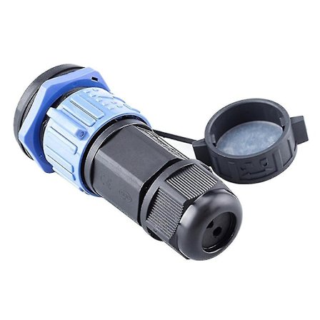 Sæt til trollingmotor-stikdåse, marinebådsstrømstik, 12/24/36/48 volt marine-stik til trollingmotorer