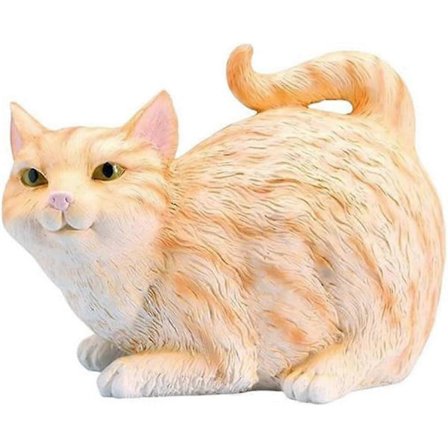 Katt Rumpa Pappershållare - Tabby Katt Fyrkantig Pappersbox Omslag - Söta Badrumstillbehör