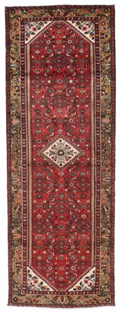 Tappeto Hosseinabad 115X320 Passatoie (Lana, Persia)