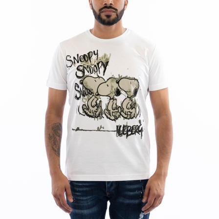 Iceberg, T-Shirts Wit, Heren, Maat:S