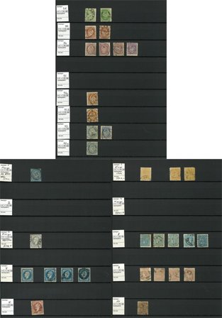 Norge - Dubletsamling i 6 indstiksbøger