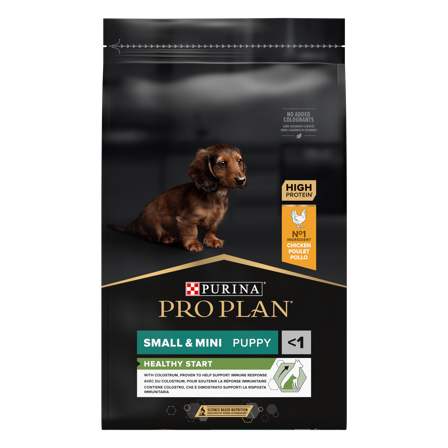 Purina Pro Plan - Puppy Healthy Start Small & Mini tørrfôr til små og små hunder 7 kg - Hund - Hundefôr & hundemat - Tørrfôr for hund - ZOO.no
