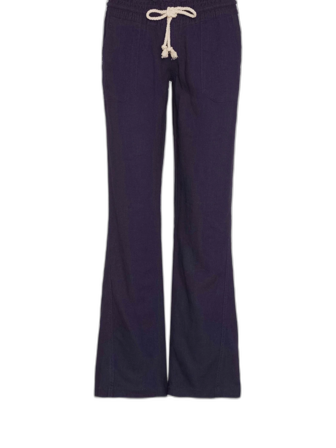 Mörkblå linnebyxor fråm roxy