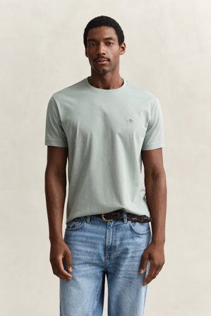GANT Herren Regular Fit T-Shirt (4XL) Grau